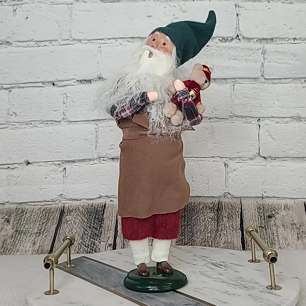 Byers' Choice Carolers Collectible Vintage '00 Handmade Victorian Workshop Santa